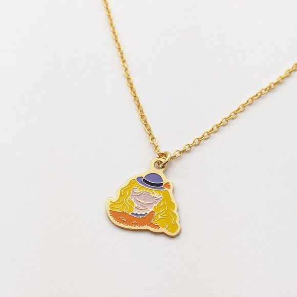 Vintage E.T. The Extra Terrestrial Necklace with Dress Up Charm - Picture 2 of 3